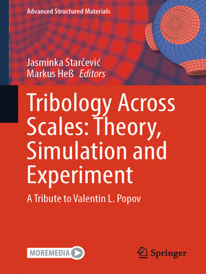 cover image of Tribology Across Scales